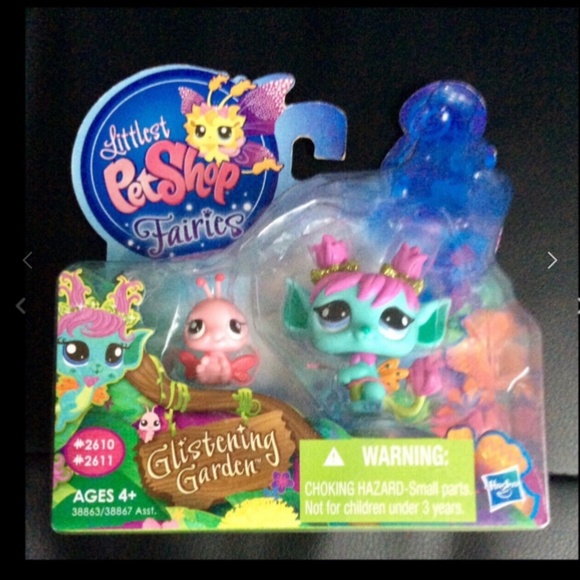 Littlest Pet Shop Other - NEW Littlest Pet Shop~#2610~Glistening Garden Fairy AND #2611